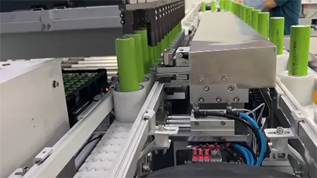 Plastic Chain Conveyor for Battery Production
