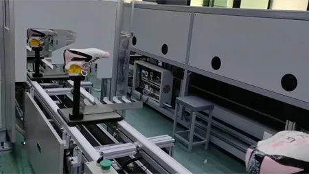 Pallet Conveyor for Footwear Industry
